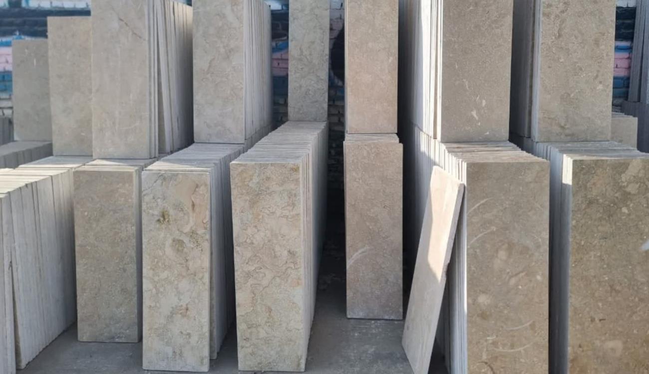 پله مرمریت گلبو زیتونی